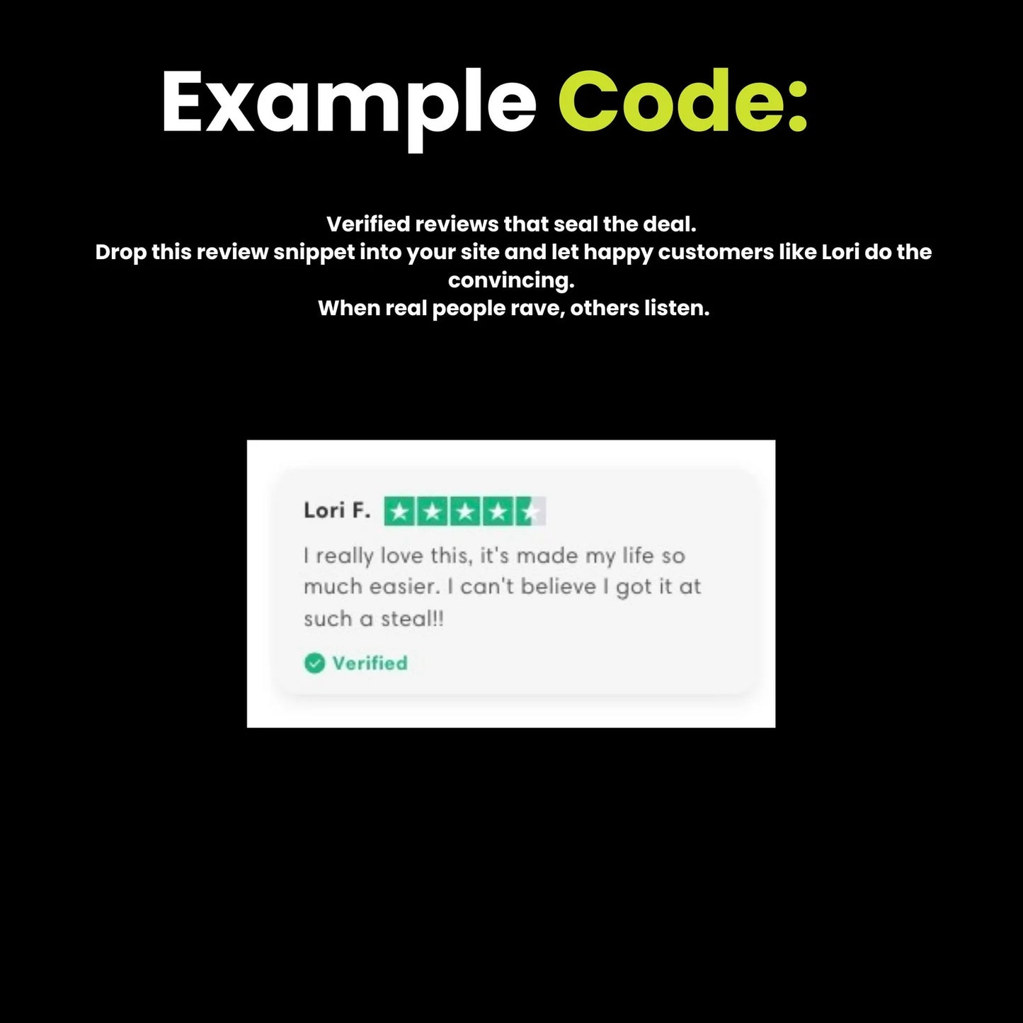 Trustpilot Codes